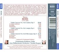PIERRE RODE: VIOLIN CONCERTOS NOS. 3, 4 & 6 NEW CD