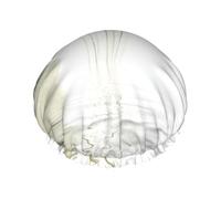 Pierres Naturelles Shower Caps For Women, Elastic And Reusable Bath Caps, Double Waterproof Layers Shower Cap, Bathing Shower Caps