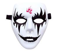 Pierrot Mask - Hip Hop - Street Dance - Jabbawockeez - Ghost - Carnival - Halloween - Kiss - Joker - White - Costume - Fancy dress - Man - Woman - Christmas birthday gift idea - Model 2