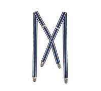 Pierrot Skinny Mens Braces with Very Strong Clips - One Size Adjustable and Elastic Braces - Thin Heavy Duty Suspenders for Men Trousers