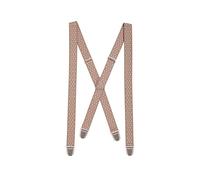 Pierrot Skinny Mens Braces with Very Strong Clips - One Size Adjustable and Elastic Braces - Thin Heavy Duty Suspenders for Men Trousers