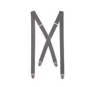 Pierrot Skinny Mens Braces with Very Strong Clips - One Size Adjustable and Elastic Braces - Thin Heavy Duty Suspenders for Men Trousers