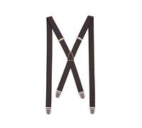 Pierrot Skinny Mens Braces with Very Strong Clips - One Size Adjustable and Elastic Braces - Thin Heavy Duty Suspenders for Men Trousers