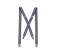 Pierrot Skinny Mens Braces with Very Strong Clips - One Size Adjustable and Elastic Braces - Thin Heavy Duty Suspenders for Men Trousers