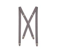 Pierrot Skinny Mens Braces with Very Strong Clips - One Size Adjustable and Elastic Braces - Thin Heavy Duty Suspenders for Men Trousers