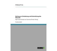 Piersig - Beitrag zur Entstehung und Entwicklung des Musicals Nach ein - X555z