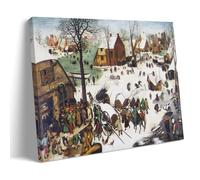Pieter Bruegel Painter's《The Census at Bethlehem》Art Poster Wall Art Canvas Prints Hanging Picture Home Decors Idea 24x36inch(60x90cm)