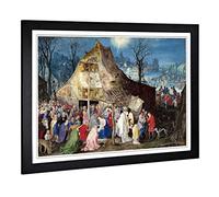 Pieter Bruegel The Elder The Adoration of The Kings Framed Wall Art Print