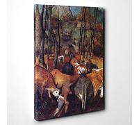 Pieter Bruegel The Elder The Re Entry of The Heards Canvas Print | Gallery Wrapped 30mm Frame Wall Art | 30x20 inches | Ready to Hang | Modern Picture | Living Room Bedroom Lounge Office