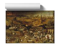 Pieter Bruegel the Elder The Triumph of Art Print | Unframed Poster, A3