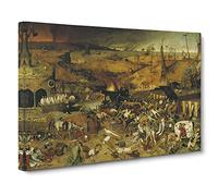 Pieter Bruegel the Elder The Triumph of Death Canvas Print 24x16 Inch | Wall Art, Ready to Hang, Gallery Wrapped, Fade-Resistant Inks, Securely Packaged, UK Made
