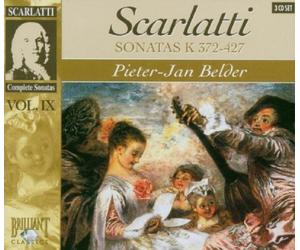 PIETER-JAN BELDER - SCARLATTI KEYBOARD SONATAS IX 3 CD NEW SCARLATTI,DOMENICO