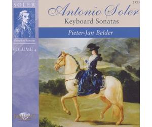 PIETER-JAN BELDER - SOLER: KEYBOARD SONATAS VOL.4 2 CD NEW SOLER,PADRE ANTONIO