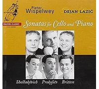 PIETER WISPELWEY / D - BRITTEN PROKOFIEV SHOSTAKOVICH - CD - K3z