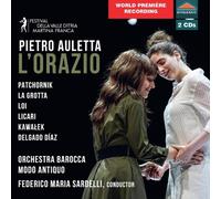 Pietro Auletta : Pietro Auletta: L'Orazio CD 2 discs (2024) NEW