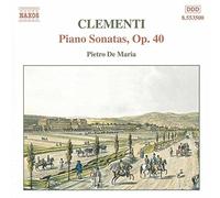 Pietro De Maria - Clementi: Piano Sonatas, Op. 40 by Pietro De Maria (2000-01-25)