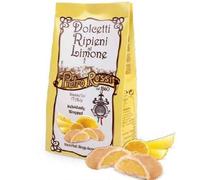 Pietro Rossi Italian Biscuits with Lemon Filling - Authentic Italian Pastry, Individually Wrapped, Historic Brand- Made in Sassello, Italy - Yellow Pouch, Great Gift for All Occasions 120G