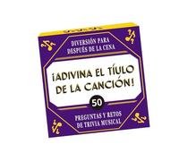 PIEXANGH 50Pcs Spanish Word Challenge Card Pocket Sized, Purple