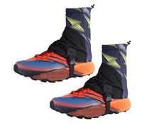 PIEXANGH Outdoor Trail Gaiters Protective, Green mountains and, C