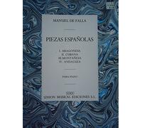 Piezas Espanolas: Para piano