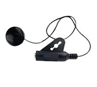 Piezo Contact Microphone Pickup Instrument Pickups for Ukulele Black