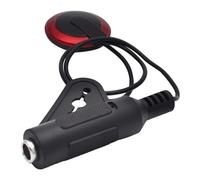 Piezo Contact Microphone Pickup, Multifunctional Red Professional Guitar Pickup Musical Instrument Accessories for Violin Ukulele