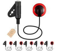 Piezo Contact Microphone Pickups for Guitar, Violin, Viola, Cello, Banjo, Ukulele, Mandolin and More (3)