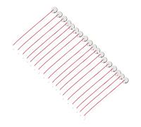 Piezo Disc Element Sensor, High Sensitivity Guitar Drum Trigger with Wire, Pack of 6/12/18, for Folk Guitar, Cigar Box Drum Trigger (18pcs)