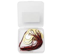 Piezo Discs 20 Pcs 27mm Piezo Pickup with 100mm Leads Mic Drum Trigger Acoustic Pickup for Acoustic Instrument CBG Guitar
