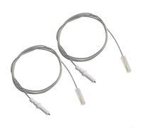piezo for IGNITION with cable piezo, Gas Stove for IGNITION Wire Set 2 Pieces 900mm Length Replacement Parts Ceramic Spark for Cooker (35mm)