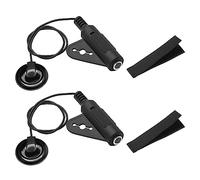 Piezo Guitar Pickup Transducer 6.35mm Transducer Piezo Pickup Tuner For Guitar Ukulele Mandolin Part Accessory