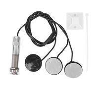 Piezo Pickup for Acoustic Guitar Ukulele String Instruments with 3 Sensors Self-Adhesive Mono Universal