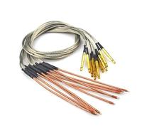 Piezo Pickups 10pcs Acoustic Guitar Bridge Saddle Piezo Guitar Pickup Soft Piezo Folk Guitarra Preamp Piezo Acoustic Guitar Parts