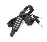 Piezo Pickups 12-hole Acoustic Guitar Sound Hole Pickup Transducer With Tone Volume Controller Audio Cable Guitar Accessories