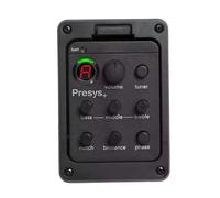 Piezo Pickups 201 Acoustic Guitar Pickup Onboard Preamps 4 Band Acoustic Guitar Pickup Preamp EQ Tuner Mic Blend Preamp