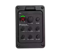 Piezo Pickups 201 Classic Acoustic Guitar EQ Tuner Piezo Pickup Onboard Preamp 4 Band Acoustic Guitar Pickup For Fish Man Presys+