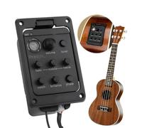 Piezo Pickups 201 Piezo Pickup Acoustic Guitar Preamp 4 Band Acoustic Guitar Pickup Preamp EQ Tuner Onboard Preamps