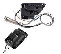 Piezo Pickups 201 Piezo Pickup Acoustic Guitar Preamp 4 Band Acoustic Guitar Pickup Preamp EQ Tuner Mic Blend Preamp Professional