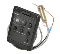 Piezo Pickups 301 4 Band Acoustic Guitar Pickup With Tuner Mic Blend Preamp EQ Tuner Beat Board(101 Presys)