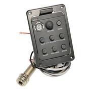 Piezo Pickups 4 Band Acoustic Guitar Pickup Preamp EQ Tuner Piezo Mic Beat For Presys 301