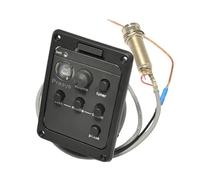 Piezo Pickups 4 Band Acoustic Guitar Pickup With Tuner Mic Blend Preamp EQ Tuner Beat Board With Soft Piezo 201 ISYS VT1(A)