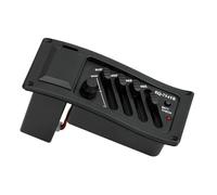 Piezo Pickups 4 Band Acoutic Guitar EQ Piezo Pickup Pre Amp Unit Acoustic Guitar Pickup Preamp EQ Tuner Amplifier Equalizer Tuner