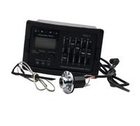 Piezo Pickups 5 Band Acoustic Guitar Preamp EQ Equalizer Acoustic Guitar Amplifier Digital Chromatia Blend Tuner Piezo Pickup(A)