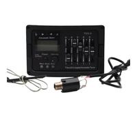 Piezo Pickups 5 Band Acoustic Guitar Preamp EQ Equalizer Acoustic Guitar Amplifier Digital Chromatia Blend Tuner Piezo Pickup(B)