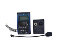 Piezo Pickups 5 Band With Micro Phone Acoustic Guitar Pickup Guitar EQ Preamp EQ Equalizer Piezo Pickup Tuner LCD For Acoustic Guitar