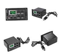 Piezo Pickups Acoustic Guitar 3-Band EQ Equalizer Tone And Volume Amplifier Preamp Piezo Pickup With Tuner Phase Function LCD Display