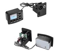 Piezo Pickups Acoustic Guitar 4-Band EQ Equalizer Tone And Volume Amplifier Preamp Piezo Pickup 6.35mm With Pitch Note Notch Function