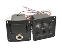 Piezo Pickups Acoustic Guitar Pickup EQ Preamp For Acoustic Guitarra Amplifier Adjustable Sound Guitar Professional Accessories