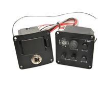 Piezo Pickups Acoustic Guitar Pickup ISYS+ EQ Preamp For Acoustic Guitarra Amplifier Adjustable Sound Guitar Accessories Pickup