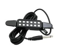 Piezo Pickups Acoustic Guitar Pickup Sound Hole Clip Pickup Cable Receiver Low Noise Professional Guitar Accessories